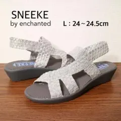 【新品】 SNEEKE 24cm 24.5cm ペダラ ダイアナ好きにも♪