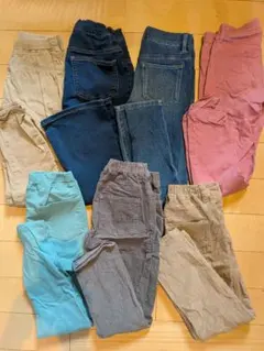キッズ長ズボンセット さまざまな色