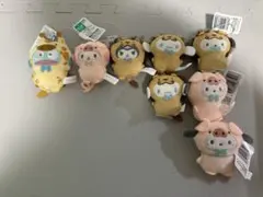 どうぶつ着ぐるみマスコット サンリオ　まとめ売り