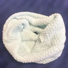 ライトブルー ポリエステル スヌード