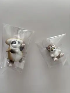 モフサンド マスコットフィギュア 2体