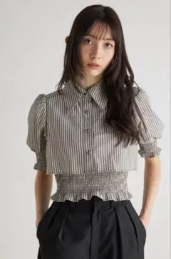 rienda（リエンダ）クロップドレイヤード BLS