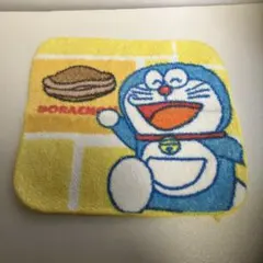 【新品・未使用】 ドラえもん ミニタオル ハンカチ 黄色