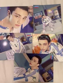 スキズ　サウナ　JYP popup ヒョンジン ラントレ　セミコンプ