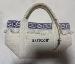 BAYFLOW かご？バッグ フリンジ付きのサムネイル