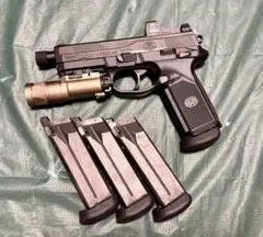 東京マルイ　FNX-45 TACTICAL BLACK マガジン計４本 Buckky様専用】東京マルイ FNX-45 TACTICALマガジン計4本 - メルカリ