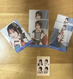 ＝LOVE 大場花菜　生写真　4カットフォト　セット