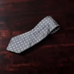 JEAN-LOUIS SCHERRER ネクタイ 総柄 グレー系