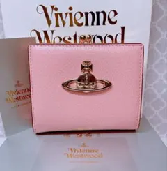 【可憐♡ショッパー付】新品 Vivienne Westwood 二折財布