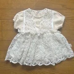 新品◎ベビードレス　アイボリー　70