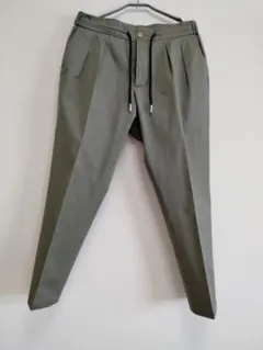 美品 ベルウィッチ SCOTCH RELAX セージグリーン 48 2プリーツ