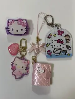 ハローキティ ストラップセット