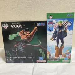 一番くじ ワンピース ゾロ 両翼決戦 A賞 未来島エッグベッド B賞 おまけ付き