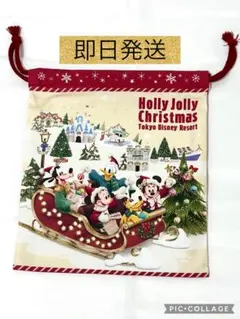 a*a様 新品未使用　ディズニークリスマス　巾着　2025