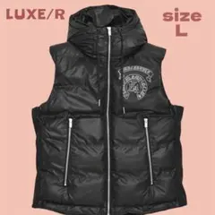 【タグ付き/新品】LUXE／R(ラグジュ)ラインストーン y2k中綿ベストL