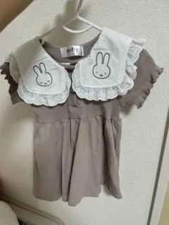miffy ミッフィー 襟付き 半袖 トップス　90のサムネイル