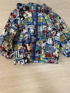 ミッキーマウス コミック柄アウター 80cm