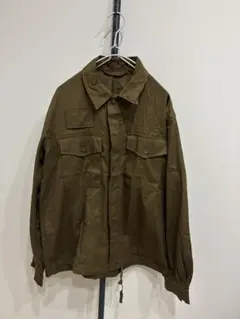 訳アリ DEADSTOCK チェコ軍 ワーク ジャケット　ブラウンのサムネイル
