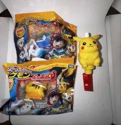 ピカチュウ プラコロ ポケモン フィギュア レトロ レア 昔 おもちゃ