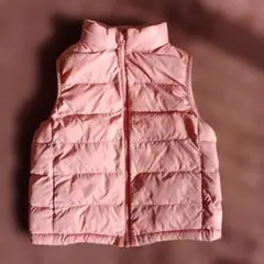 UNIQLO ピンク ダウンベスト 110サイズ