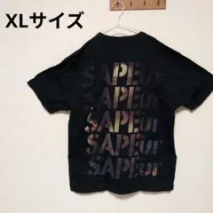 SAPEur Tシャツ ブラック XLのサムネイル
