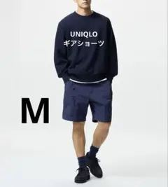 新品　 UNIQLO ユニクロ ギアショーツ メンズ M ネイビー