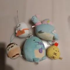 すみっコぐらし　とかげのおかあさん　ボート　シーンぬいぐるみ　てのりぬいぐるみ