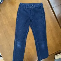 UNIQLO ダークブルー スリムフィットデニム S