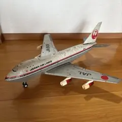 イチコー 日本航空 ジャンボジェット 747 JAL 金属玩具 ブリキ レトロ