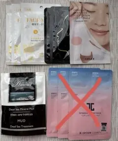 即購入可☆新品・未使用☆フェイスマスク7点