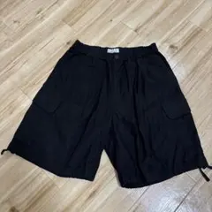WORTHY カーゴショートパンツ 黒