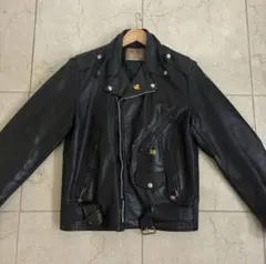 70's Excelled エクセルド 古着 ダブルライダース レザージャケット