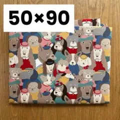 犬 猫 動物 キャラクター スポンジ 生地 50×90