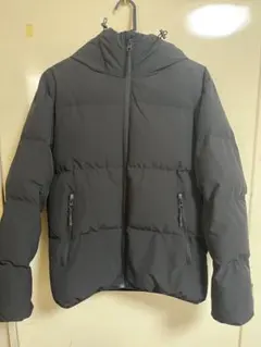 GU ジーユー ヒートパデッドブルゾン ジャケット 黒 ブラック S