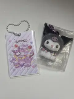 サンリオキャラクターズ　ポストカードチャーム2 フロッキーマスコット　クロミ