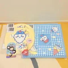 ちいかわ ★ クレープくじ マスコット・タオル/ハチワレ ⑤点セット