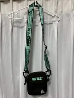 希少品　FR2 月桃　沖縄限定　ボディバッグ ブラック/ターコイズ　メッシュ Amazon.co.jp: 正規品 FR2 月桃 沖縄限定 ショルダーバッグ エフアール