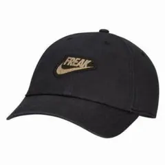 NIKE ナイキ Dri-FIT ヤニス ヘリテージ86 キャップ 黒x金