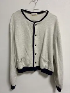 BEAMS BOY 2トーン スウェット カーディガンのサムネイル
