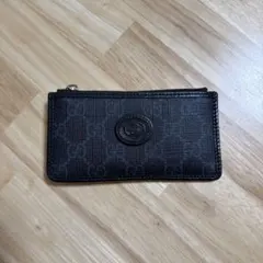 GUCCI グッチ コインケース カードケース GG柄 ブラック 修理可