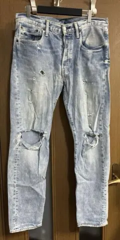 Levi’s 501CT W32 L32 クラッシュデニム ダメージ リーバイス