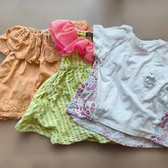 petit main　トップス　ワンピース　 80