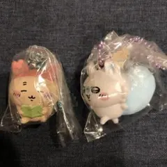 ちいかわ マスコットつきビスケット 古本屋　カニちゃん　モモンガ