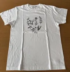【新品未使用品】deux C 半袖Tシャツ ホワイト ボタニカル柄のサムネイル