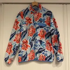 Patagonia　SYNCHILLA　スナップT　Lサイズ　花柄
