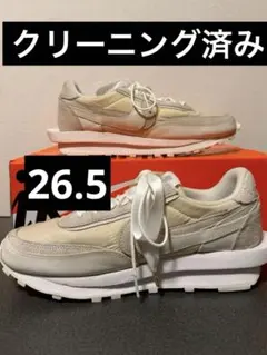 SACAI×NIKE LDV WAFFLE TRIPLE WHITE 26.5