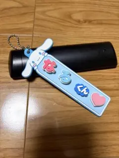 シナモロール なるくん ラバーキーホルダー