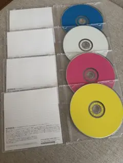maxell 音楽用 CD-R 80分 カラフルディスク 4枚セット