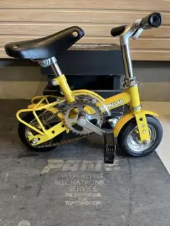 サスペンション付き 豆チャリ ミニ自転車 極小自転車 サーカス用自転車