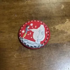 ディズニー刺繍缶バッチ　ベイマックス